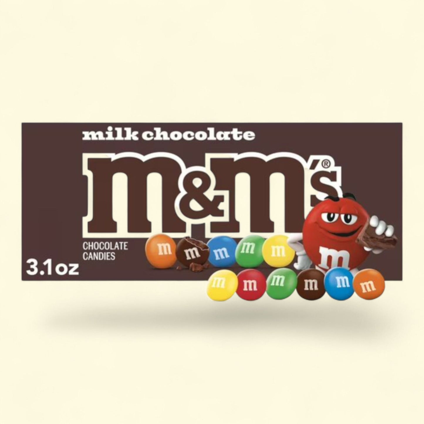 M&M'S Milk Chocolate Candy, 3.1 oz