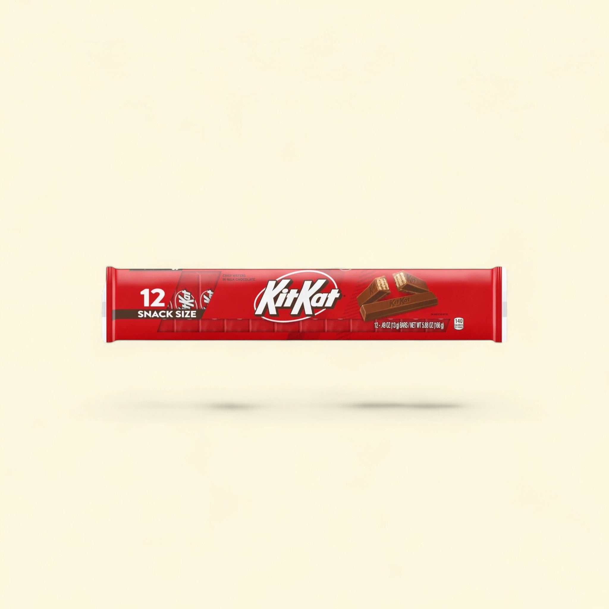 Kit Kat Milk Chocolate Wafer Candy, 0.49 oz,... | Treatspree
