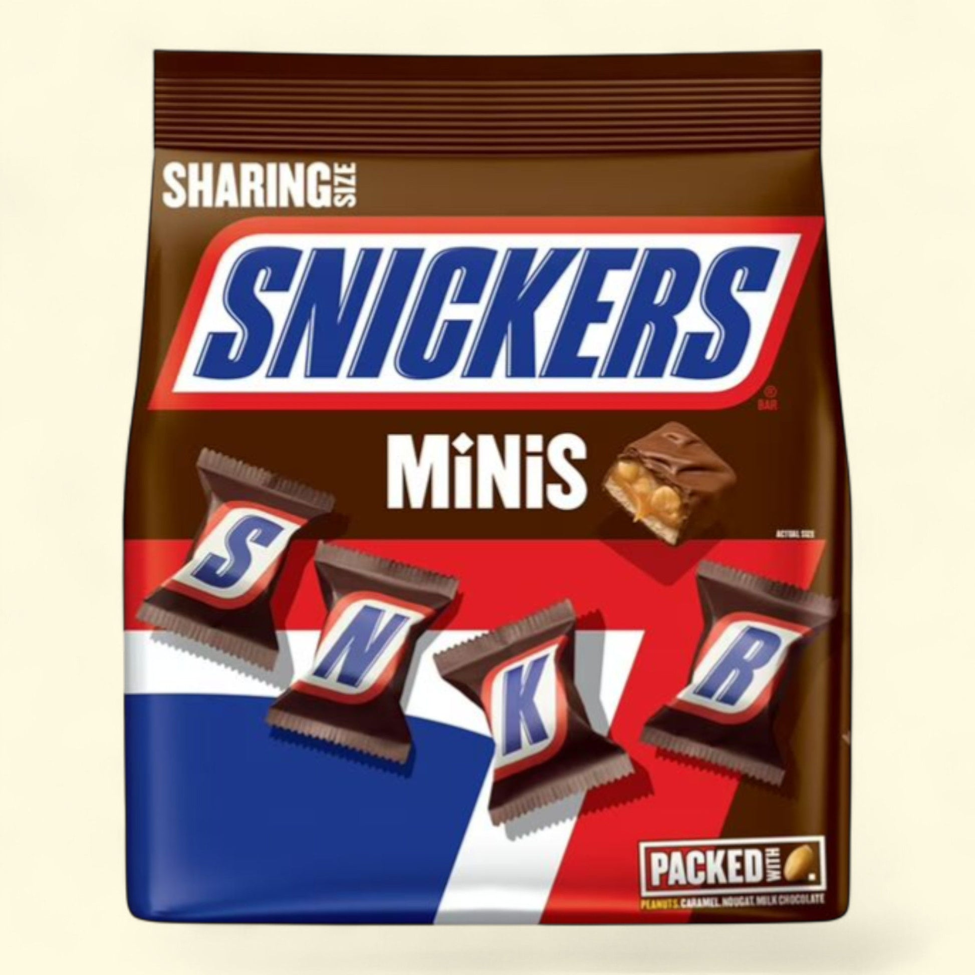 Snickers Minis Milk Chocolate Candy Bars, 9.7 oz
