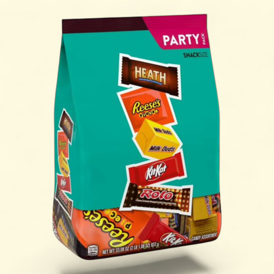 Hershey Assorted Flavored Snack Size Candy, 33.08 oz