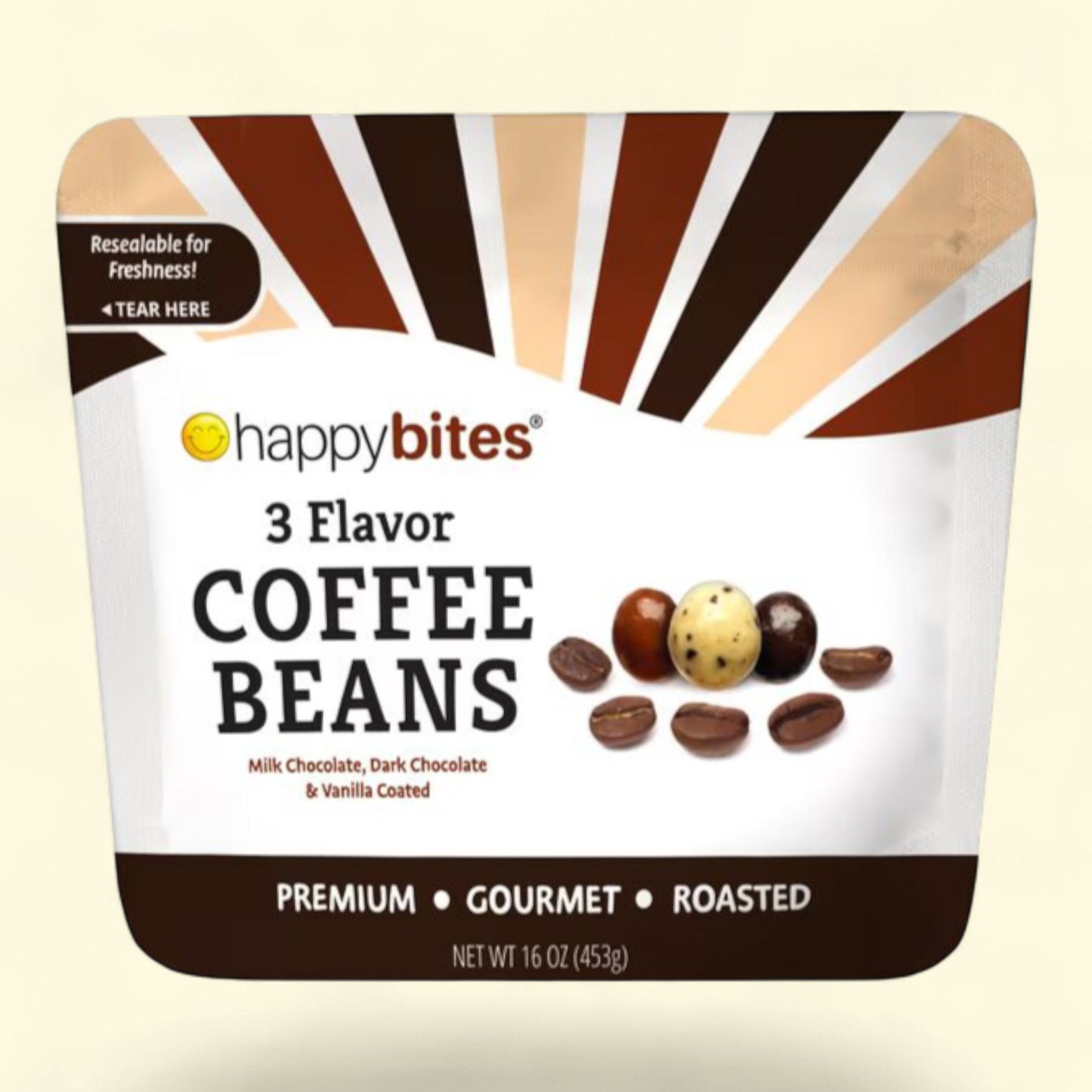 Happy Bites Coffee Beans, 16 oz