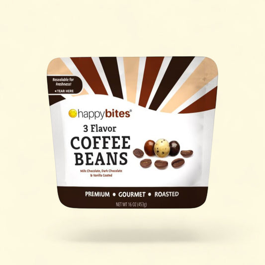 Happy Bites Coffee Beans, 16 oz — authentic US product shipped worldwide by Treatspree