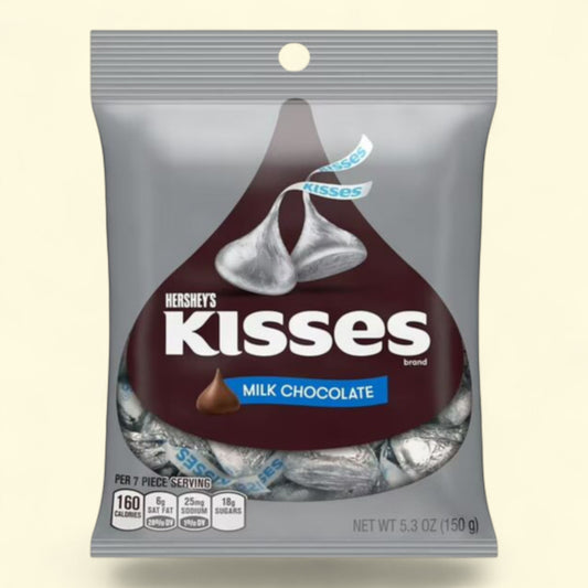 Hershey's Kisses Milk Chocolate Candy, 5.3 oz
