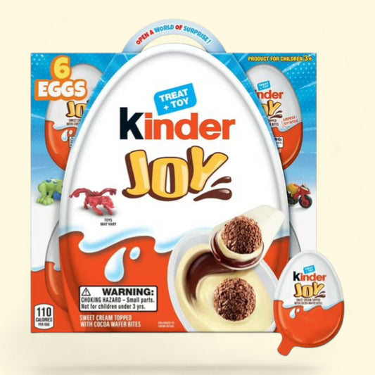 Kinder Joy Eggs, 6 Count, 4.2 oz