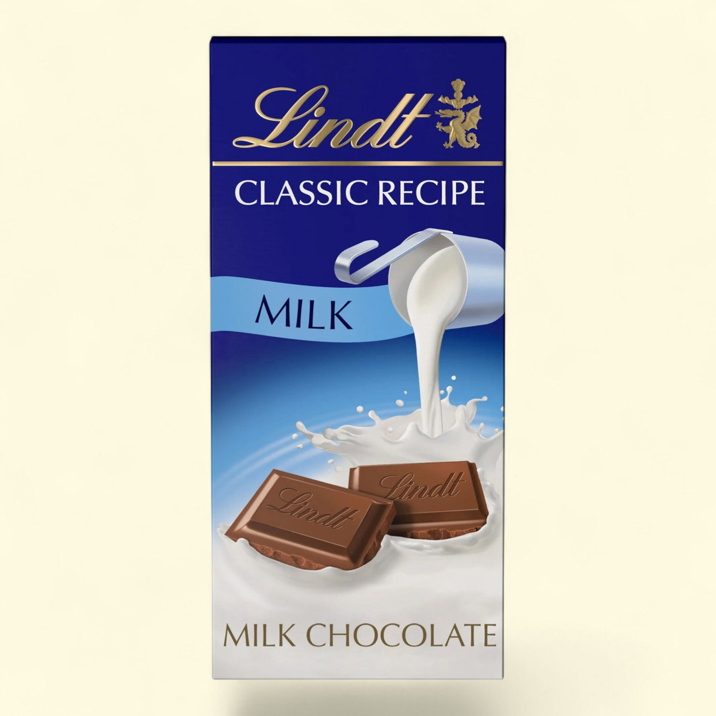 Lindt Milk Chocolate Candy Bar, 4.4 oz