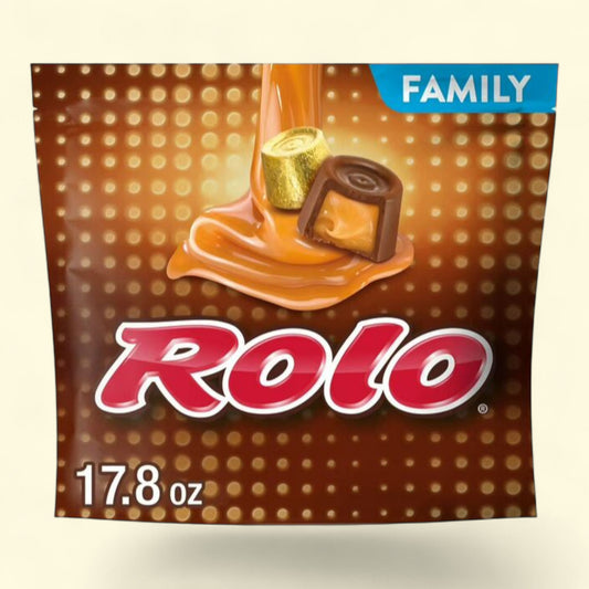 Rolo Rich Chocolate Caramels Candy, 17.8 oz Family Pack