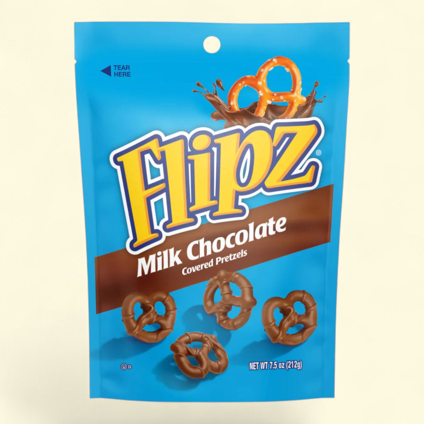 Flipz, Milk Chocolate Covered Pretzels