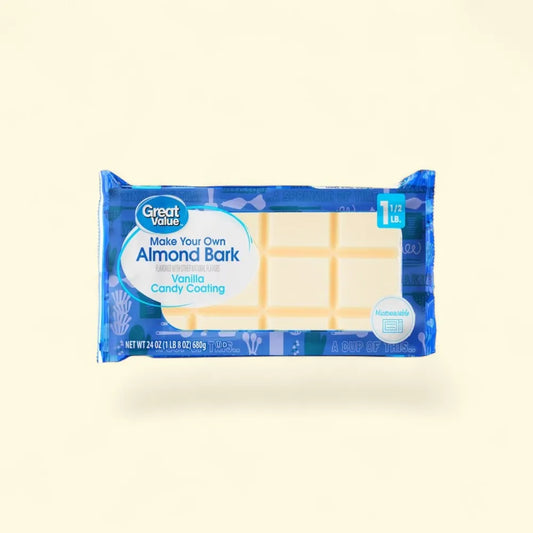 Great Value Vanilla Almond Bark, 24 oz
