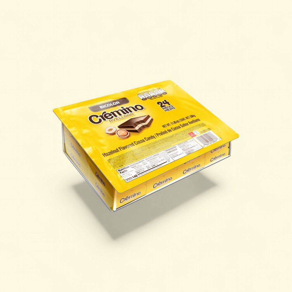 Cremino Hazelnut Cocoa Candy (24 Pieces, 11.85oz) — authentic US product shipped worldwide by Treatspree