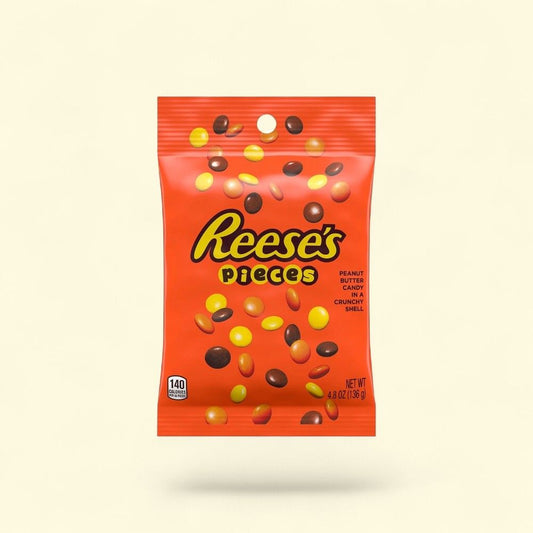 Reese's Pieces Peanut Butter Candy (4.8oz) — authentic US product shipped worldwide by Treatspree