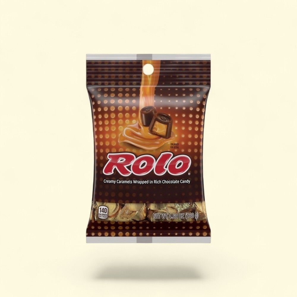 ROLO Creamy Caramel Chews, 4.62oz Bag — authentic US product shipped worldwide by Treatspree
