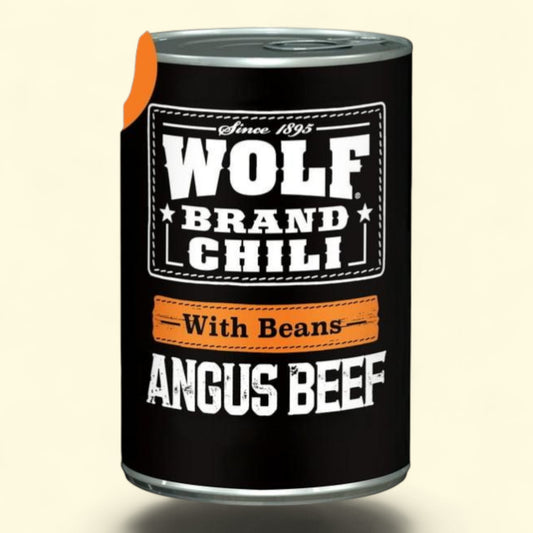 Wolf Brand Angus Chili With Beans, 15 oz.