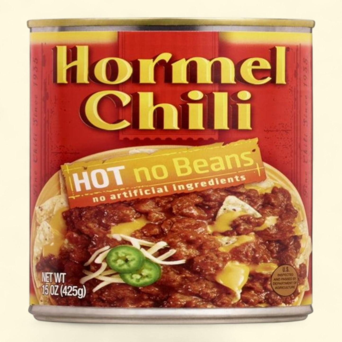HORMEL Chili Hot No Beans, 15 oz