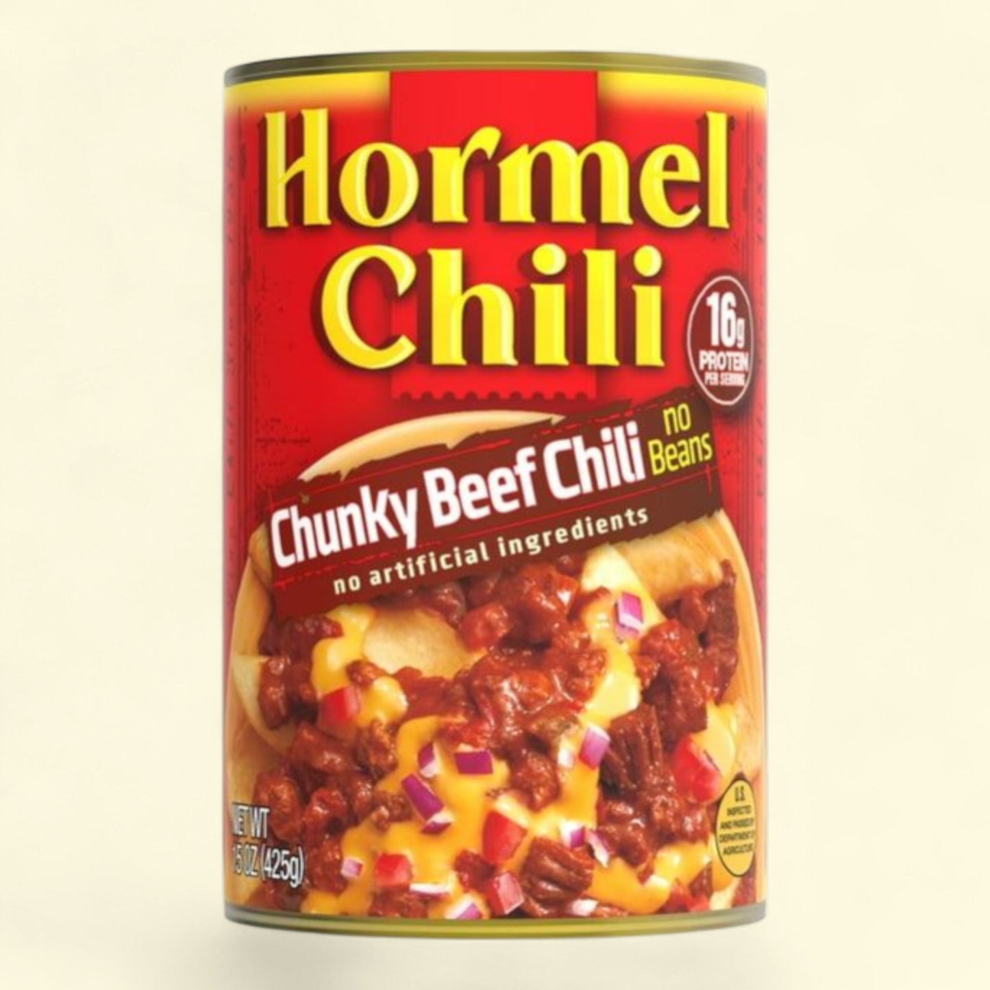 Hormel Chili Chunky Beef No Beans, 15 oz