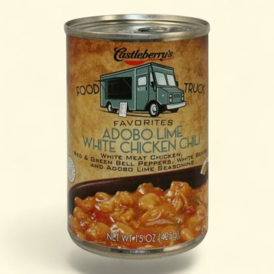 Castleberry's Adobe Lime White Chicken Chili, 15 oz Can