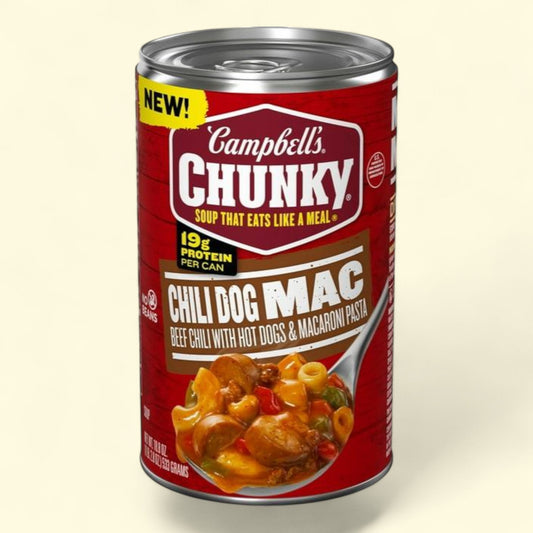 Campbell's Chunky Chili Dog Mac Soup, 18.8 oz