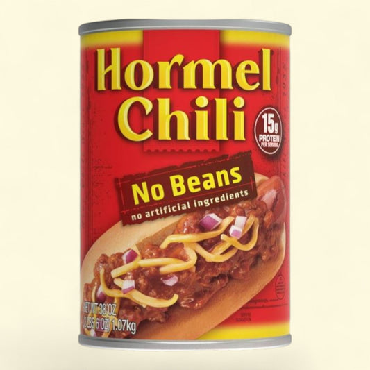 HORMEL Chili No Beans, 38 oz