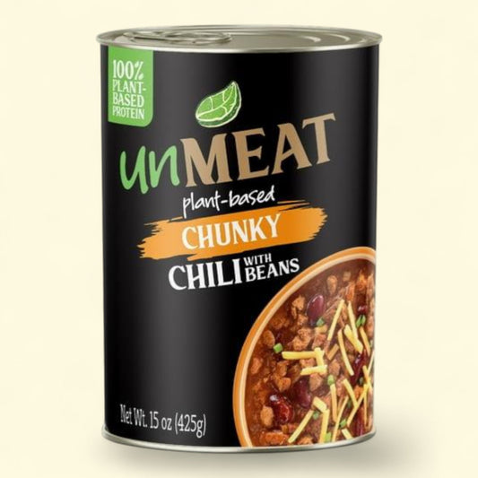 unMEAT Chunky Chili with Beans, 15 oz Can