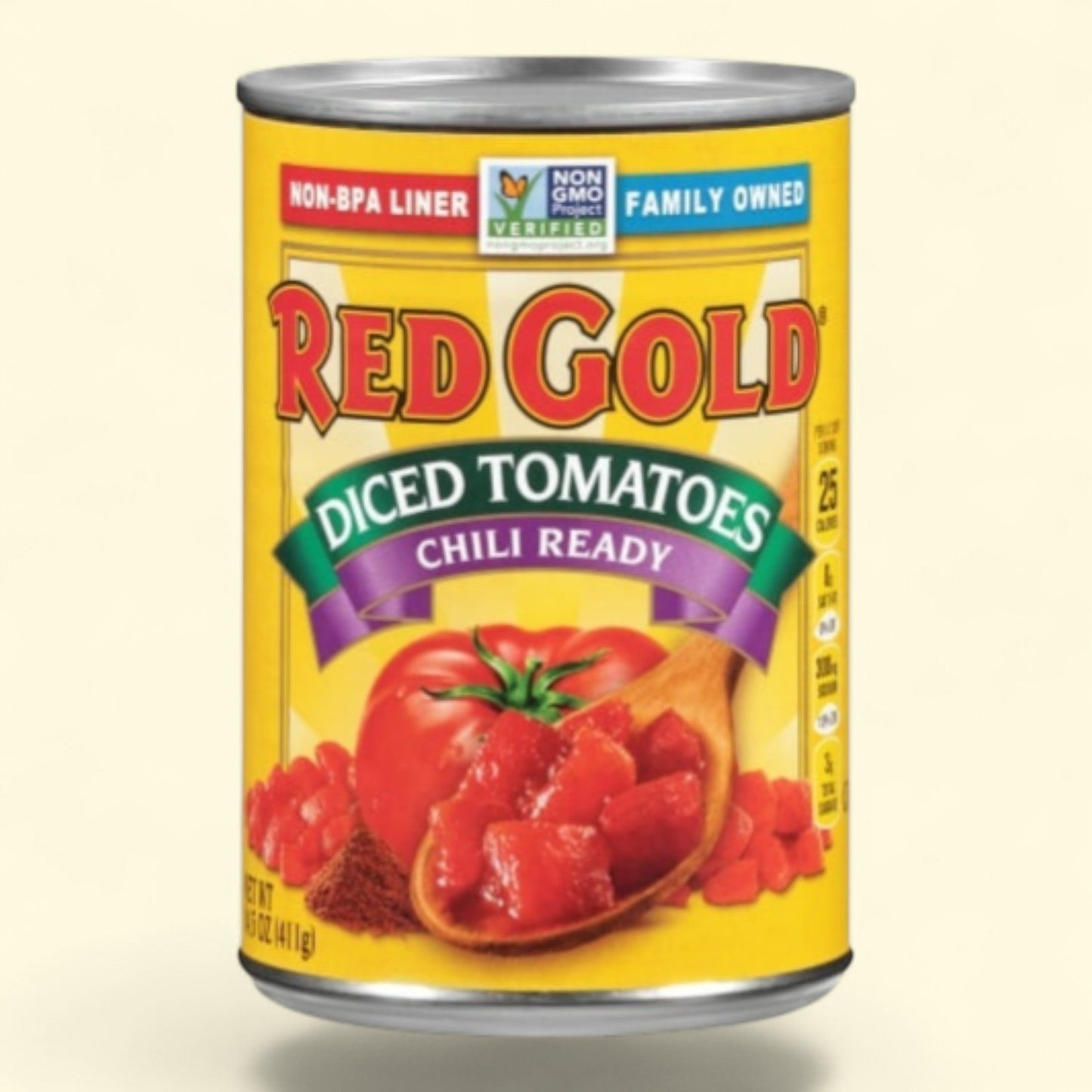Red Gold Chili Ready Diced Tomatoes, 14.5 oz — authentic US product shipped worldwide by Treatspree