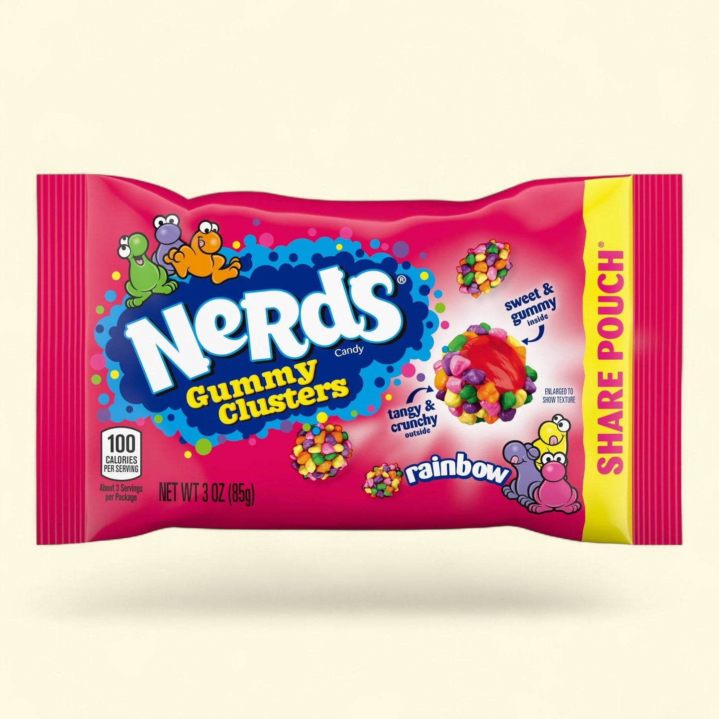 Nerds Gummy Clusters Arc-en-ciel 85 g
