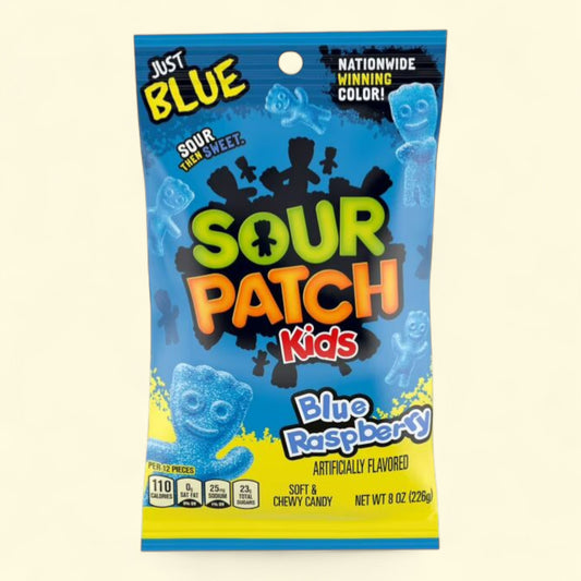Bonbons SOUR PATCH KIDS à la framboise bleue, 227 g