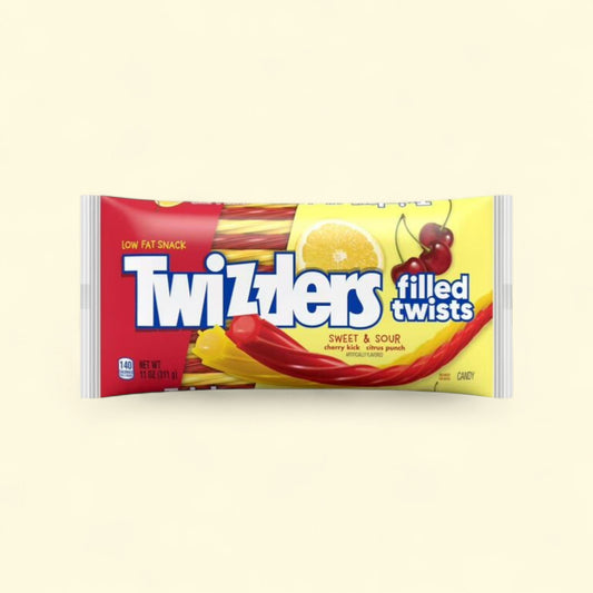TWIZZLERS Filled Twists, 11 oz — authentic US product shipped worldwide by Treatspree