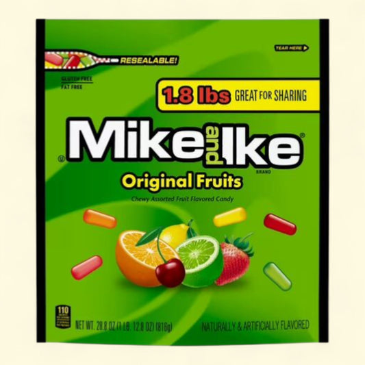 Bonbons moelleux aux fruits Mike and Ike Original, 810 g