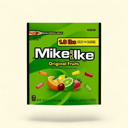 Mike and Ike Original Fruits Chewy Candy, 28.8 ounce — authentic US product shipped worldwide by Treatspree