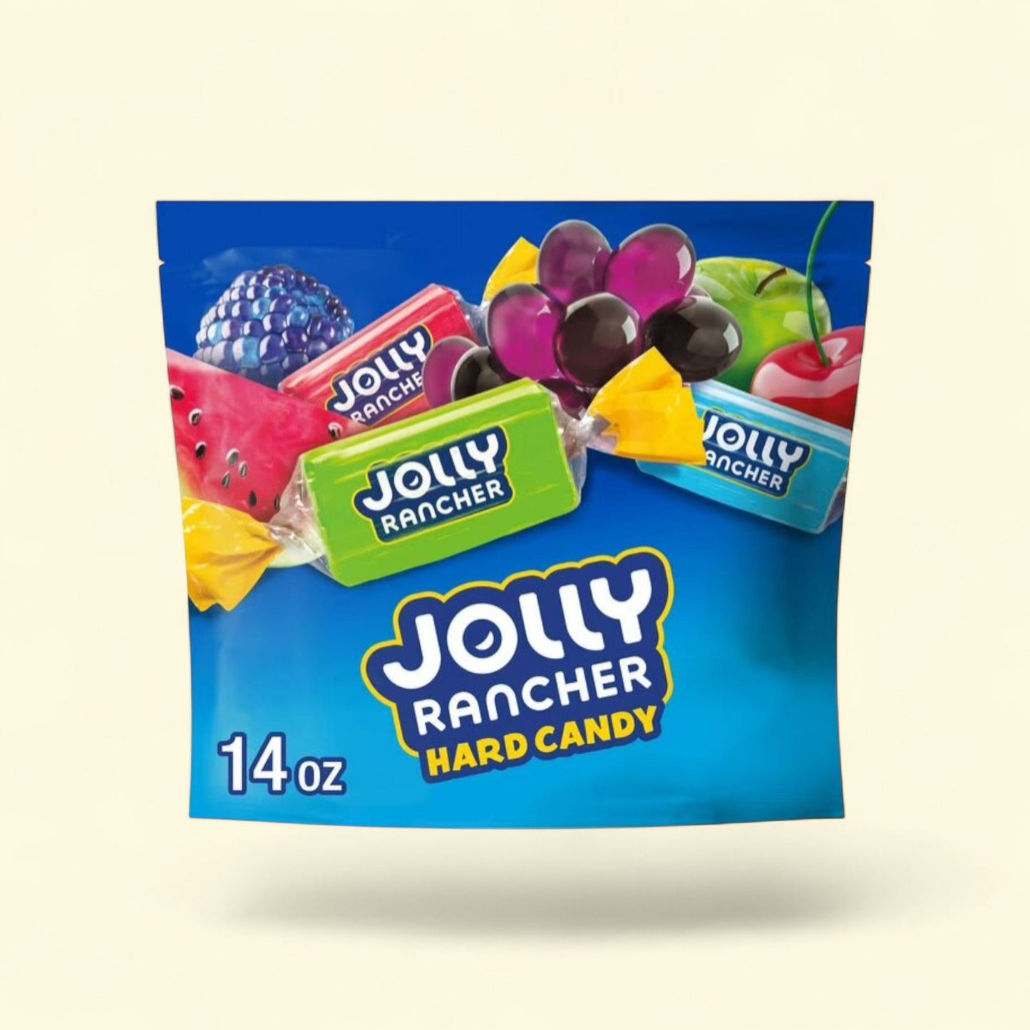 Jolly Rancher Hard Candy, Assorted Fruit Flavored, 14 oz — authentic US product shipped worldwide by Treatspree
