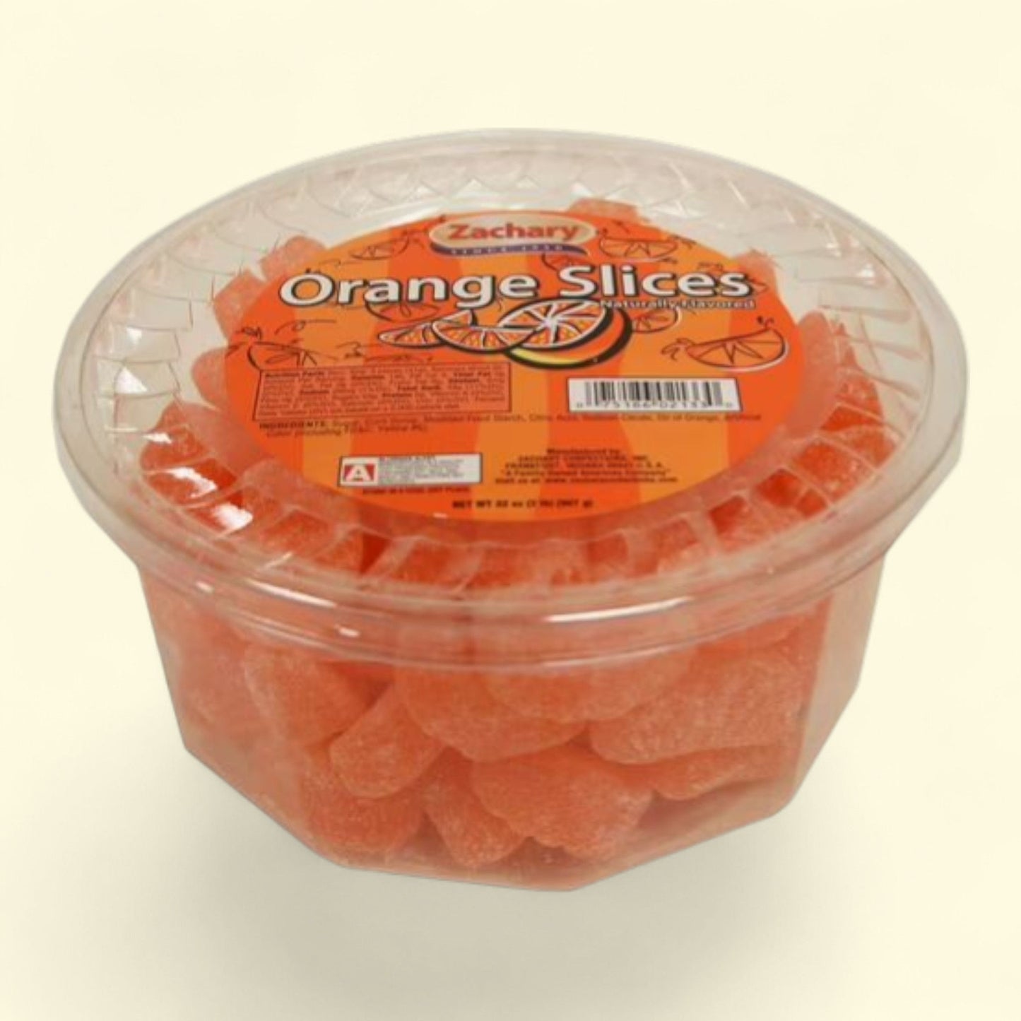 Bonbons gélifiés en forme de tranches d'orange Zachary, 907 g