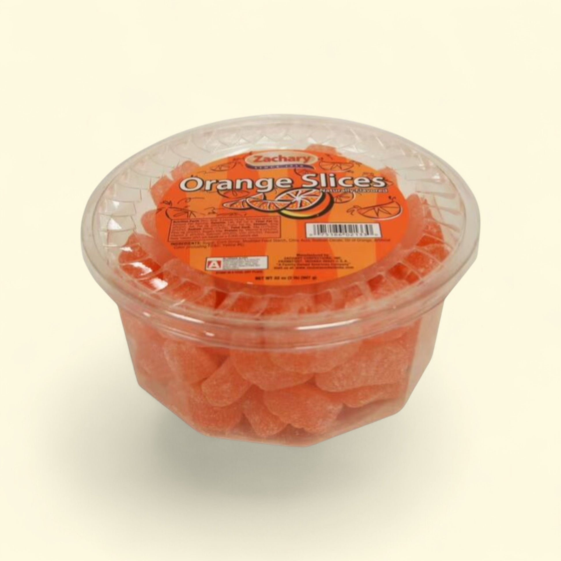 Zachary Orange Slices Jelly Candy, 32 oz. — authentic US product shipped worldwide by Treatspree