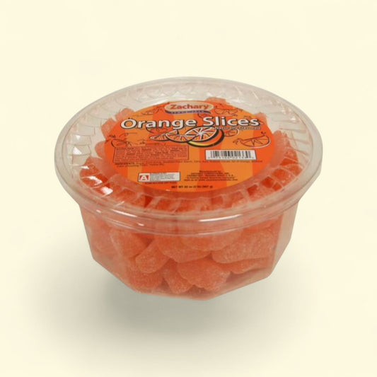 Zachary Orange Slices Jelly Candy, 32 oz. — authentic US product shipped worldwide by Treatspree