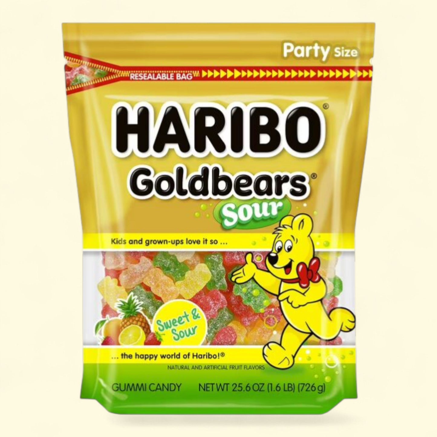 Oursons en gélatine HARIBO Goldbears, 725 g