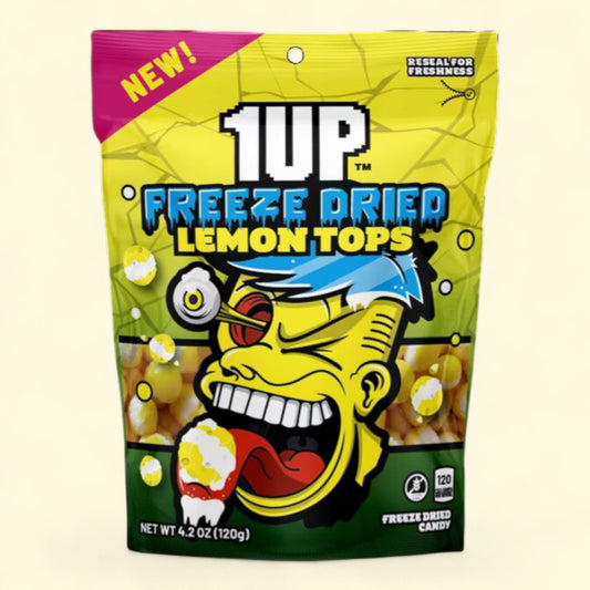 1UP Freeze Dried Lemon Tops, 4.2 OZ