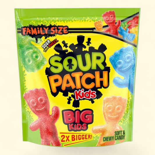 SOUR PATCH KIDS Bonbons moelleux pour grands enfants, 770 g