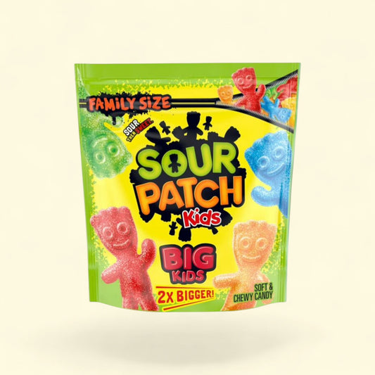 SOUR PATCH KIDS Big Kids Soft & Chewy Candy, 1.7 lb — authentic US product shipped worldwide by Treatspree