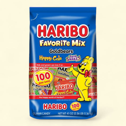 Bonbons gélifiés HARIBO Favorite Mix, 1,2 kg