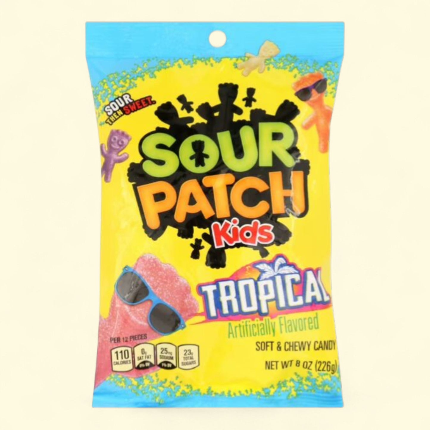 SOUR PATCH KIDS Tropical Candy, 8 oz