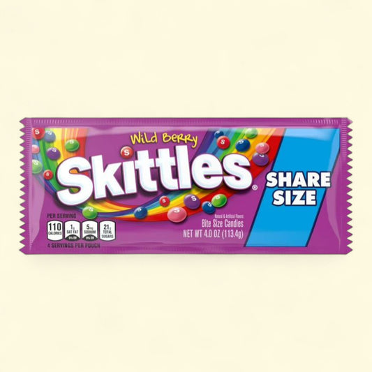 Bonbons moelleux Skittles aux baies sauvages, format à partager - 113 g