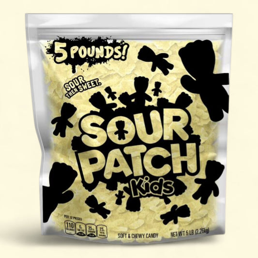 Bonbons moelleux et tendres SOUR PATCH KIDS à l'ananas, 2,27 kg