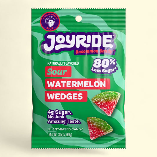 JOYRIDE - Gommes en forme de quartiers de pastèque, 100 g