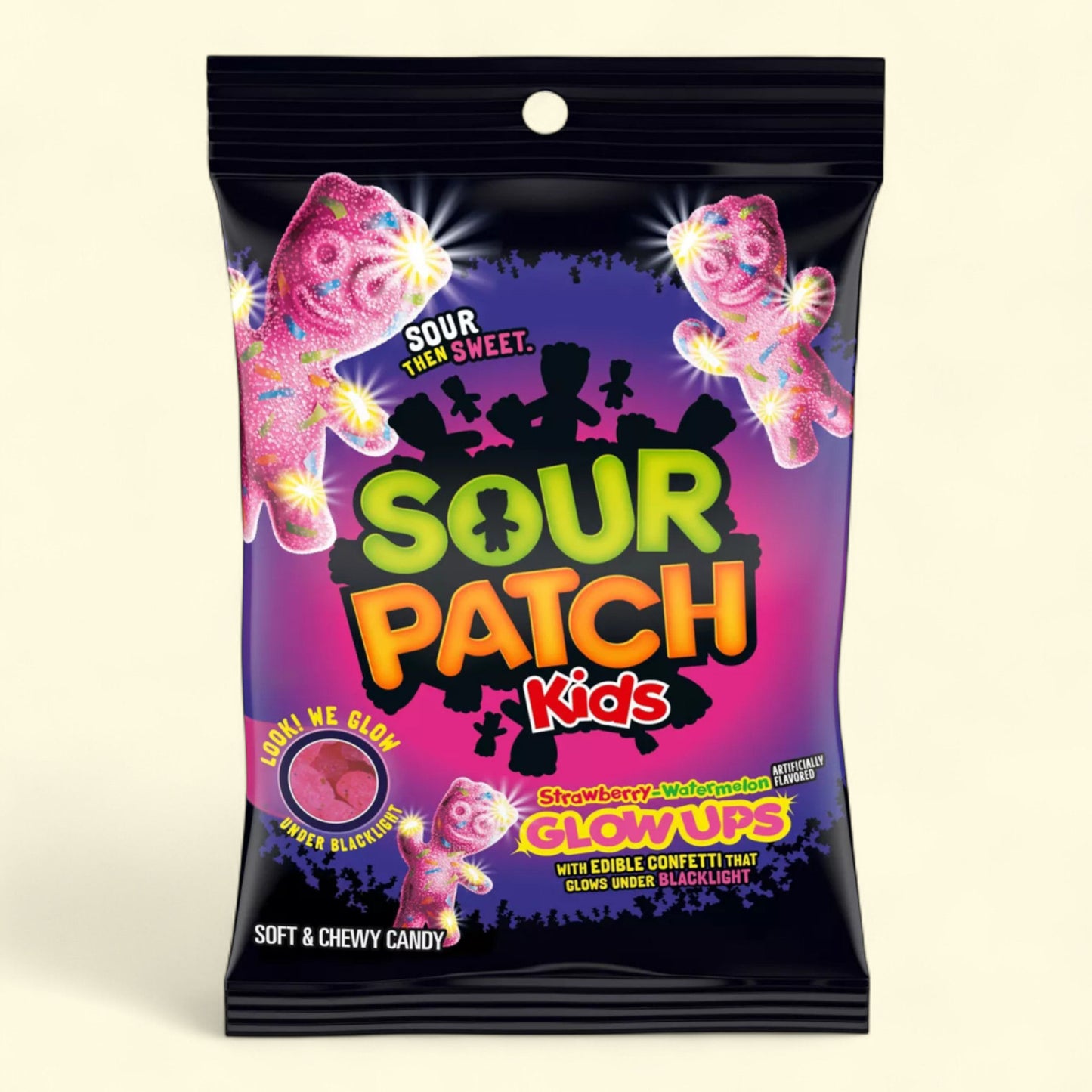 Bonbons mous et moelleux Sour Patch Kids Glow Ups, 190 g