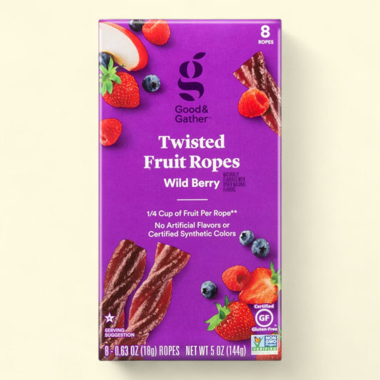 Good & Gather, Torsades aux baies sauvages, 140 g / 8 pièces