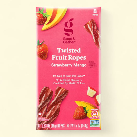Good & Gather, bâtonnets aux fruits fraise-mangue, 140 g / 8 pièces