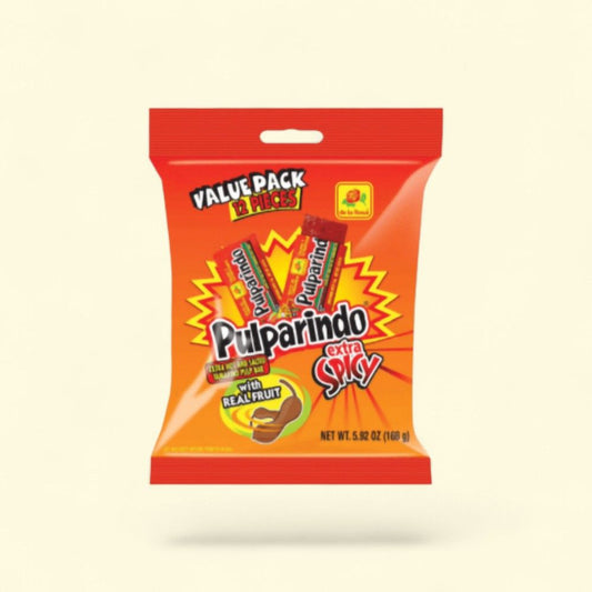 De La Rosa Pulparindo Extra Spicy Tamarind Candy — authentic US product shipped worldwide by Treatspree