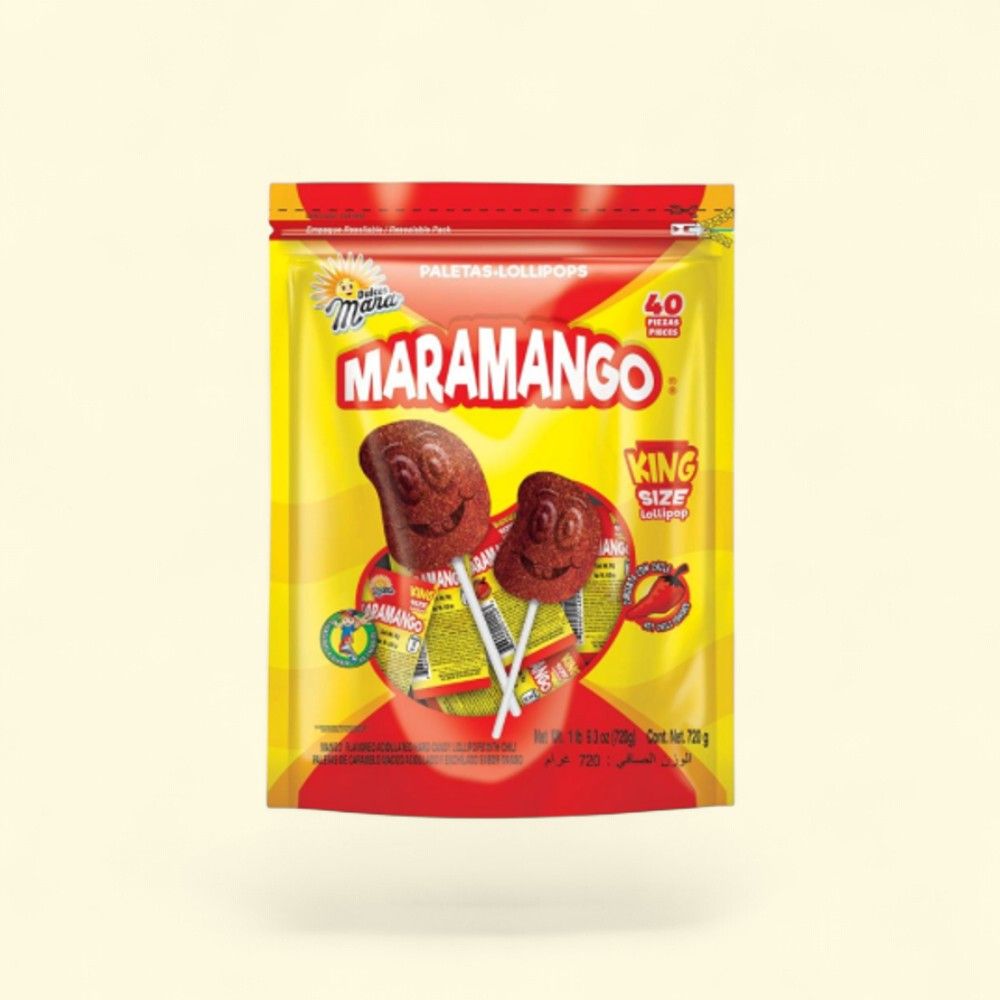 Dulces Mara Maramango Mango Lollipops - 40 Count — authentic US product shipped worldwide by Treatspree