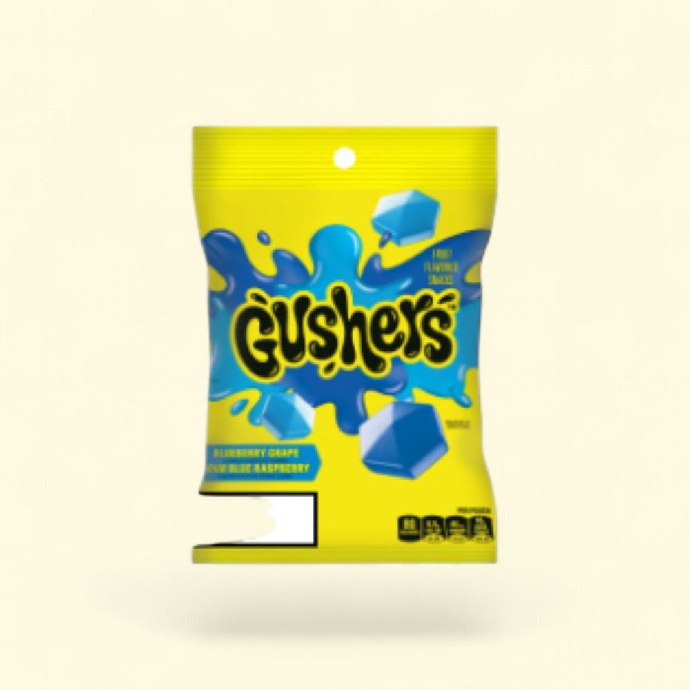 Gushers Blueberry Grape Sour Blue Raspberry Fruit Snacks — authentic US product shipped worldwide by Treatspree