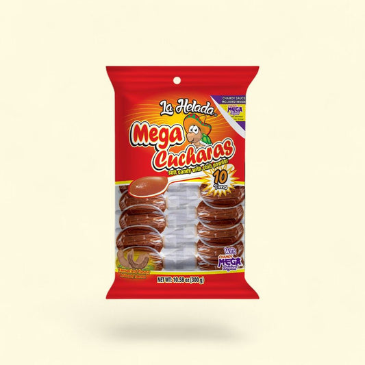 La Helada Tamarind Mega Cucharas Candy 10.58oz — authentic US product shipped worldwide by Treatspree