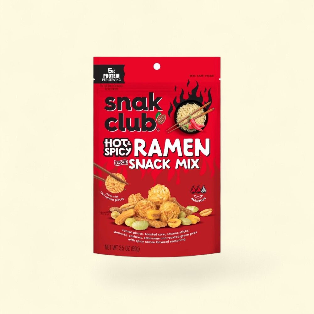 Snak Club Hot & Spicy Ramen Snack Mix 3.5oz — authentic US product shipped worldwide by Treatspree