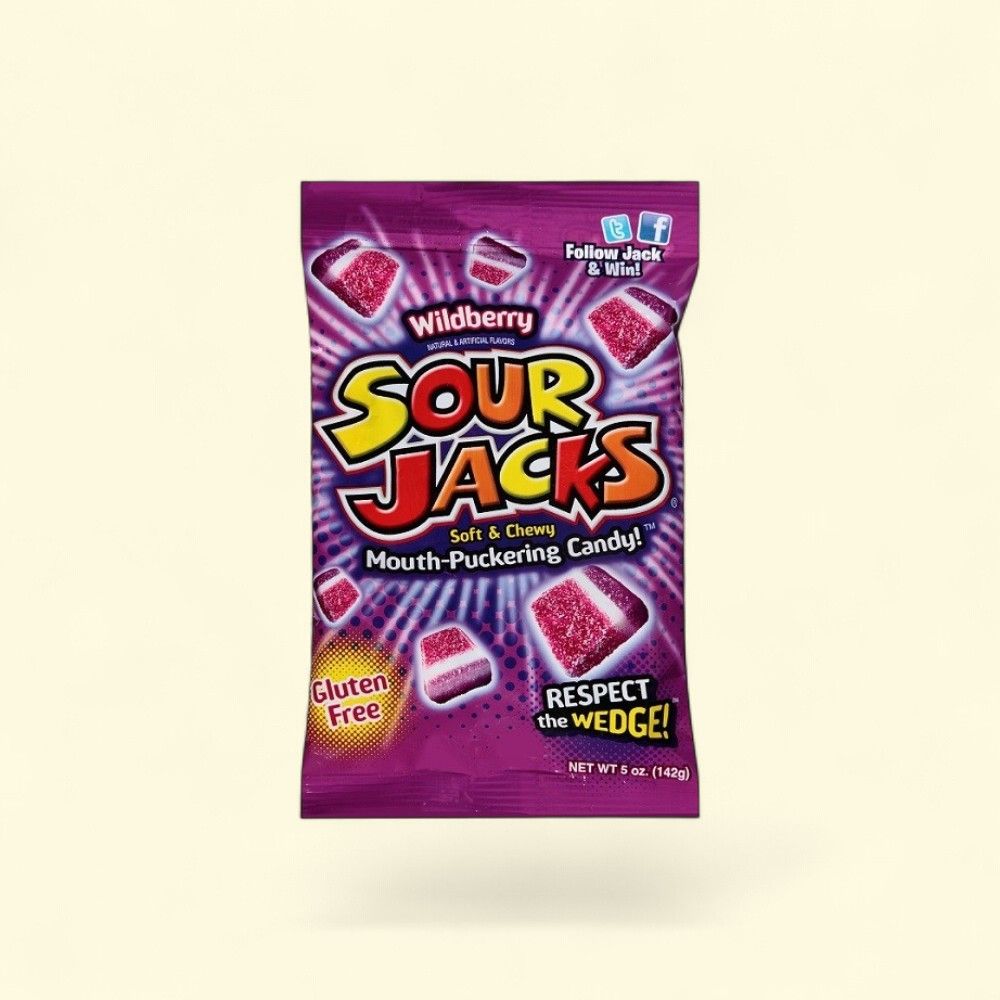 Sour Jack Sour Wild Berry Candy — authentic US product shipped worldwide by Treatspree